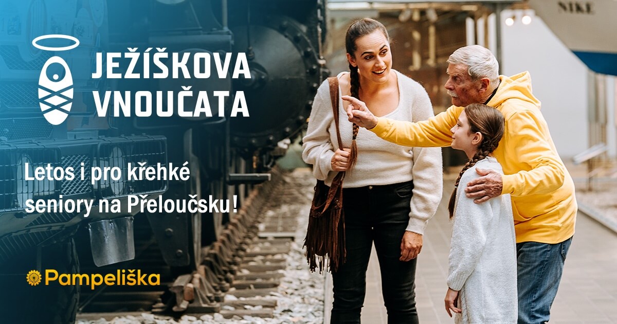 JEŽÍŠKOVA VNOUČATA BUDOU PLNIT PŘÁNÍ TAKÉ KŘEHKÝM SENIORŮM NA PŘELOUČSKU