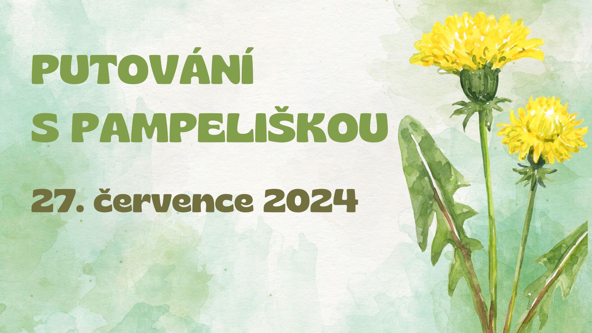 Putování s Pampeliškou